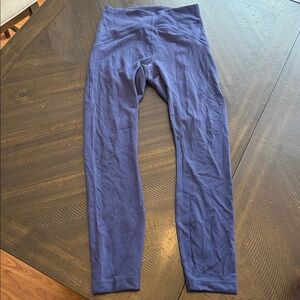 Lululemon 25” Midnight Blue Leggings - Size 6